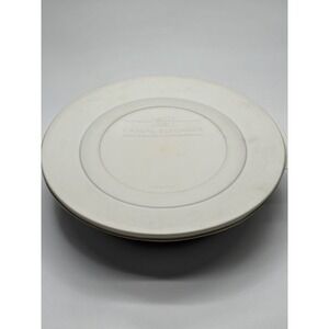 Corning Casual Elegance L-22 PC White Ceramic Casserole Dish with Lid
